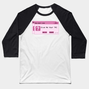 Give Me Your TMI MAXIDENT - SKZ Baseball T-Shirt